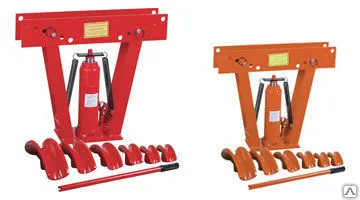 фото Трубогиб гидравлический вертикальный, d 1/2"-2", усилие 12 т, m=37 кг