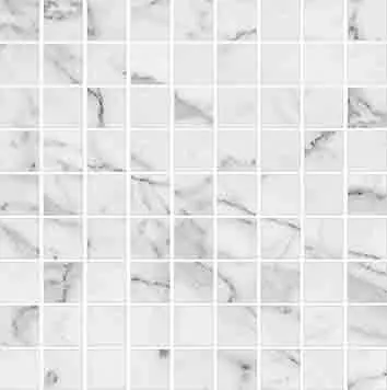 Фото №0 Мозаика Kerranova Marble Trend K-1000/MR/m01 Carrara 30x30х1