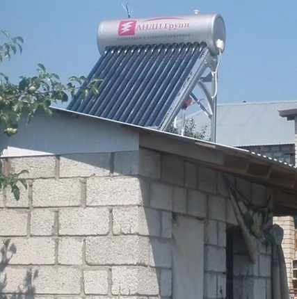 Фото №10 Дача-Эконом  XF-II-10-80  бак 80л  Солнечный водонагреватель с контроллером