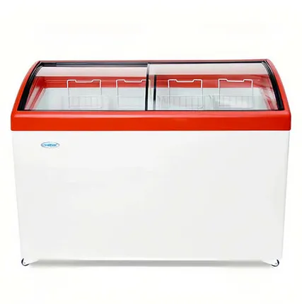 Фото №0 Морозилка Ларь средний красный