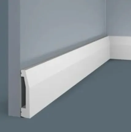 Фото №0 Плинтус PX008, 70x15, Экополимер