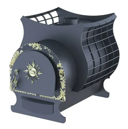 Фото №0 Печь для бани Елисей 12-18 куб. м. 8 мм., Царь печи