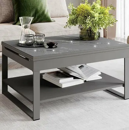 Фото №0 Журнальный стол-трансформер Агат 36 Оникс