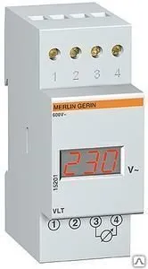 фото Вольтметр цифровой 0-600В Schneider Electric