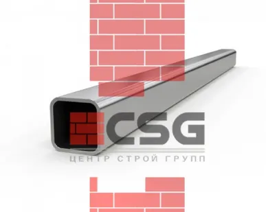 фото трубы нерж. электросварные ЭСВ квадратные 50x3 матовая н/д ASTM A554 