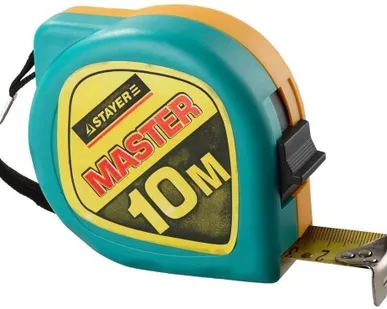 фото Рулетка STAYER "МASTER" "MaxTape", пластиковый корпус, 10м/25мм