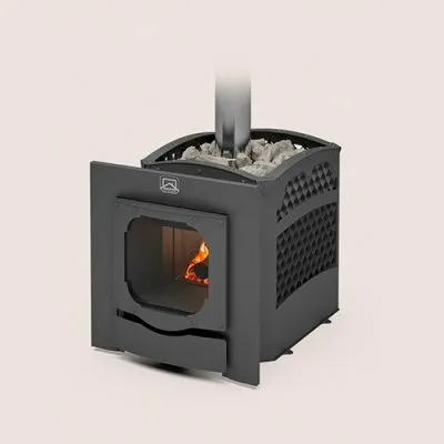 Фото №0 Печи для бани Теплодар Печь для бани Былина-сетка 24 Ч Панорама