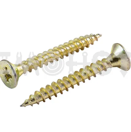 Фото №0 Саморез желтый унив. 3*12 (1000 шт) (пл/ведро) В1 зз П