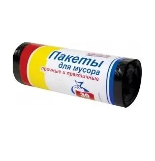 Фото №0 Мешки д/мусора 30л 20шт/50уп (7мкм)