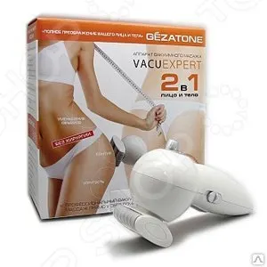 фото Массажер вакуумный антицеллюлитный Gezatone Vacu Expert