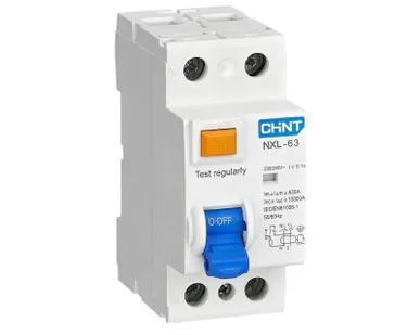 фото Выключатель дифференциального тока (УЗО) 1п+N 16А 30мА тип AC 6кА NXL-63 (R) CHINT 280720