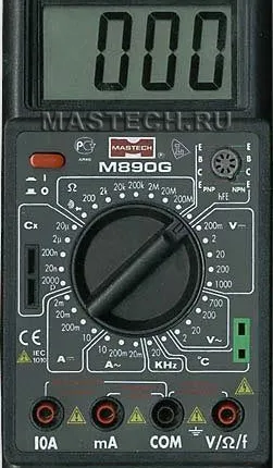 Фото №0 Мультиметр серии М890 в ассортименте ( MASTECH )