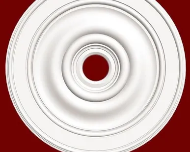 фото Изготовление лепного декора: розетка потолочная (лепнина) Р24