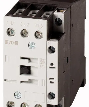 Фото №0 112470_DILM38-01(RDC24)_Контактор 38 А, управл. 24-27В (DС), Eaton