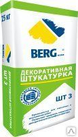 фото Штукатурка «КОРОЕД» Б2 Декоративная минеральная штукатурка BERGhome