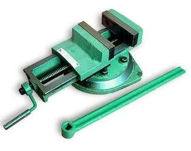 фото Тиски станочные, поворотные 7200-3218 (200мм) укороченные