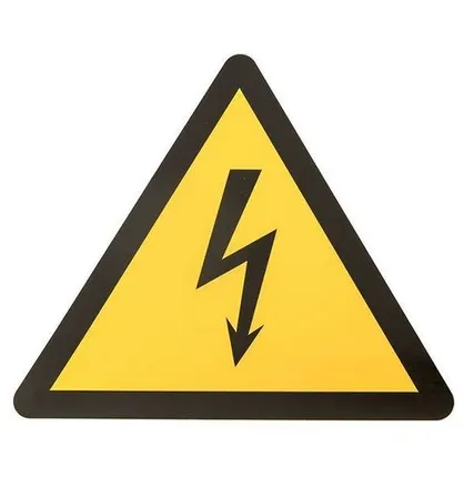 Фото №0 Наклейка "Молния" 130х130х130мм PROxima EKF an-1-05