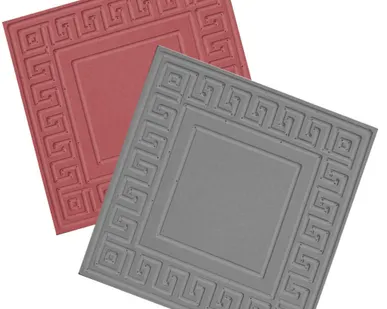 фото Тротуарная плитка Квадрат Готика 400х400х50