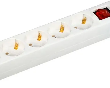 фото Удлинитель 5х5м с заземл. 10А 250В У05В GENERICA 2P+PE 3х1кв.мм IEK WYP10-10-05-05-ZK-G