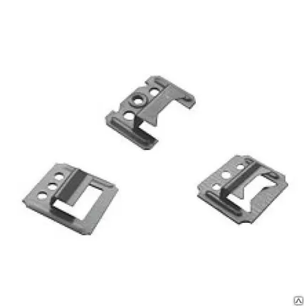 Фото №0 Кляммер (крепление для вагонки) Р №4 (100 уп) 15 шт/м2