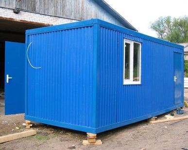 фото Бытовки строительные (вагончики) 6,0х2,4м