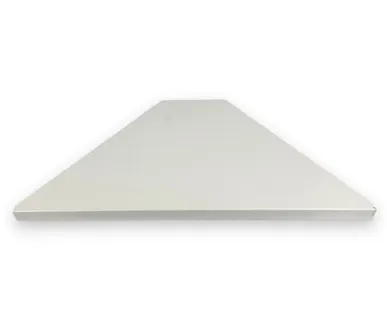 фото Полка внешний угол 300мм, окрашенная, белая