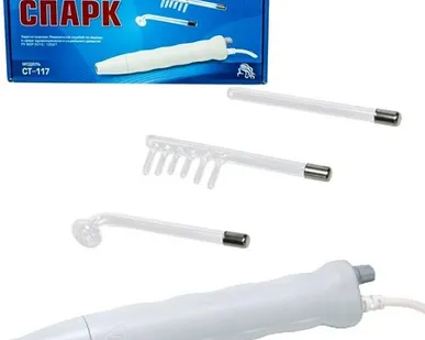 фото Дарсонваль Спарк СТ-117 (3 насадки)
