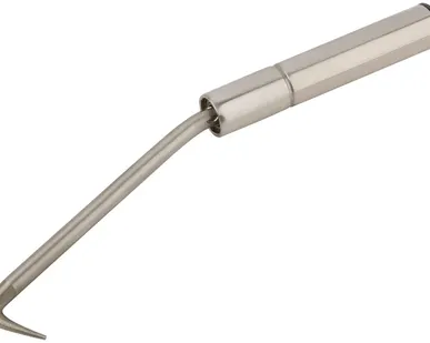 фото КРЮК ВЯЗАЛЬНЫЙ НЕРЖАВЕЮЩАЯ СТАЛЬ 250ММ