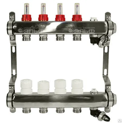 Фото №0 Коллекторная группа в сборе с расходомерами 2 выхода