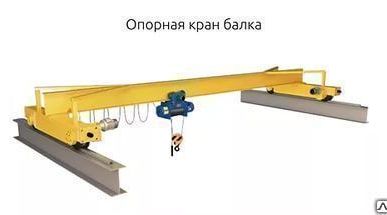 фото Кран мостовой опорный 10т