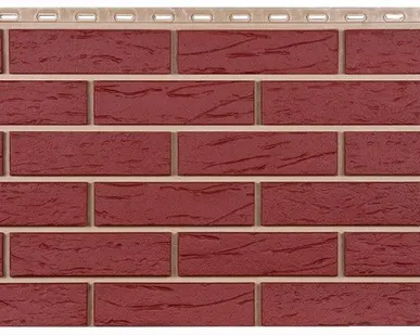 фото Фасадная панель Саман (бордо)3009