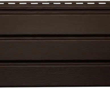 фото Софит сплошной для сайдинга Vinyl On 3,66м (цвет кофе)