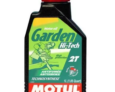 фото Масло MOTUL Garden 2T Hi Tech 1 л. полусинтетика