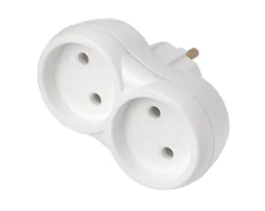 фото Разветвитель РВ16-374 2гн б/з линейный белый 16А 220В