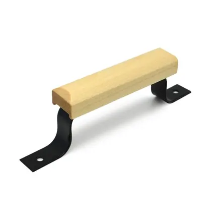 Фото №0 Ручка-скоба с деревянными накладками РС 80 Пл