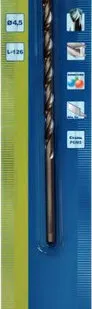 фото Сверло по металлу удлиненное Практика 3,2*106 мм (1 шт) блистер