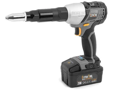 фото Аккумуляторный заклепочник MESSER EXTRATOOL RV20102 для вытяжных заклепок (2,4 - 4,8 мм)