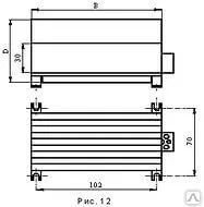 фото Резистор догрузочный RДН 2RДН-100-13