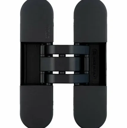 Фото №0 Скрытая петля универсальная OTLAV INVISACTA 3D 120x30 мм черная