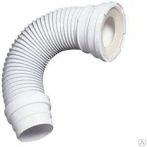 Фото №0 Труба сливная для унитаза неармированная гофрированная 1409 Vir Plast
