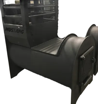 Фото №0 Печь для бани "Мустанг 4 с площадкой под бак для воды Стандарт 800" 426-8 мм/6 мм