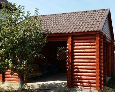 фото Изготовление деревянных беседок