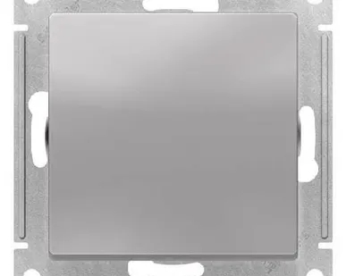 фото SCHNEIDER ELECTRIC Механизм переключателя 1-кл. проходной AtlasDesign Aqua IP44 10А (алюминий) SchE ATN440361