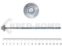 фото Саморез для с/панелей КРЕП-КОМП 6,3/5,5х160 (550шт)