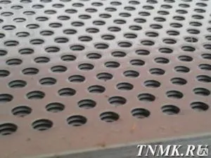 Фото №0 Лист перфорированный стальной 2х1250х2500 мм Rv 2,0-3,5