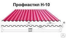 Фото №0 Профнастил НС-10 (крашеный)