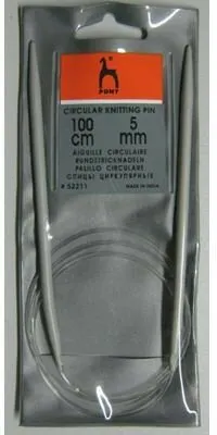 Фото №0 52211 Спицы круговые 100 см/ 5.00 мм