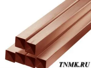 фото Труба медная профильная 5х11,8х1,5 М1 ГОСТ 16774-2015