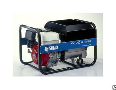 фото Бензогенератор с функцией сварки SDMO-VX200/4 HC