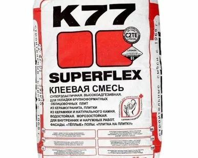 фото Клей для плитки Litokol SuperFlex K77 25 кг